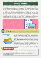 Vorschau - Arbeitsblätter - Hygiene Habits: Englisch - Seite 1