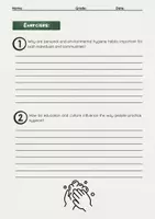 Vorschau - Arbeitsblätter - Hygiene Habits: Englisch - Seite 3