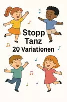 Vorschau - Spiele - Stopp Tanz: 20 Variationen für die Klasse 1 und 2 - Deckblatt