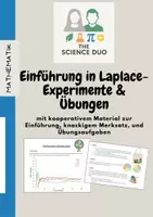 Vorschau - Arbeitsblätter - Einführung in Laplace-Experimente, Übungen - Deckblatt