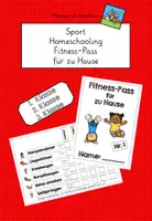 Vorschau - Aufgabenkarten - Sport Fitness-Pass (auch für zu Hause) - Deckblatt