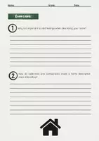 Vorschau - Arbeitsblätter - Describing Your Home: Räume, Möbel, Gefühle, Umgebung - Seite 3