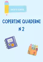 anteprima - Altro tipo di materiale - COPERTINE QUADERNI 2 - TEMA PRATO - Pagina di copertina