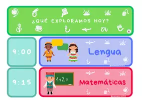 Vista previa - Para docentes: organización, planificación y formación - Horario de aula. Un viaje por el mundo - página 3
