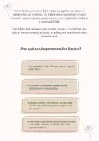 Vista previa - Tarjetas / Manipulativos - Guía para familias sobre límites - página 1