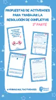 Vista previa - Hojas de trabajo - PROPUESTAS DE ACTIVIDADES RESOLUCIÓN CONFLICTO 2ª PARTE - Portada