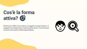 anteprima - Presentazioni / Lavagne - Forme verbali italiane: la forma attiva e passiva - Pagina 2