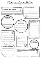 Voorbeeld - Frans: révision de l'année scolaire (langues, maths, général) - Pagina 1
