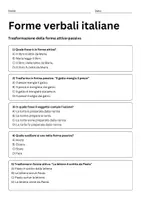anteprima - Compiti in classe/Test - Quiz sulla trasformazione della forma attiva-passiva - Pagina 2