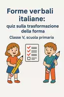 anteprima - Compiti in classe/Test - Quiz sulla trasformazione della forma attiva-passiva - Pagina di copertina