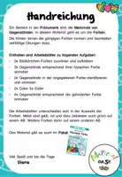Vorschau - Arbeitsblätter - Farben, Pränumerik, Arbeitsblätter, Anfangsunterricht - Seite 1