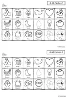 Vorschau - Arbeitsblätter - Farben, Pränumerik, Arbeitsblätter, Anfangsunterricht - Seite 3