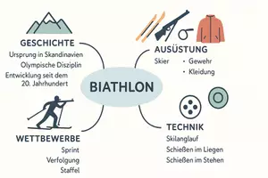 Vorschau - Arbeitsblätter - Arbeitsblätter zum Thema "Biathlon" + Lösung & MP3 + Mindmap + Infografik - Seite 2
