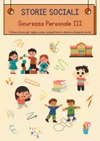 anteprima - Materiale di supporto/inclusione - Storie Sociali - Sicurezza Personale III - Pagina di copertina