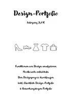 Vorschau - Arbeitsblätter - Kunst: Ein Designportfolio gestalten - Deckblatt
