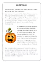 Vorschau - Arbeitsblätter - Faltblatt (Mini-Lapbook) Allerheiligen Allerseelen Halloween - Seite 3