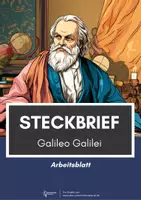 Vorschau - Arbeitsblätter - Steckbrief: Galileo Galilei (inklusive Lösung) - Deckblatt