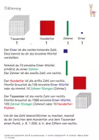 Vorschau - Arbeitsblätter - schriftl. Addition u. Subtraktion 10.000 mit Erklärung - Seite 2