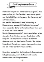 Vorschau - Spiele - Soziales Lernen - Die Komplimente-Dose - Seite 1