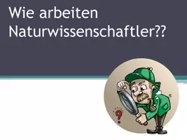 Vorschau - Arbeitsblätter - Wie Forscher forschen? Der naturwissenschaftlichen Weg der Erkenntnisgewinnung im Biologieunterricht. - Seite 1