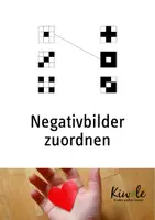 Vorschau - Arbeitsblätter - Negativbilder zuordnen – Konzentration und Logik trainieren - Deckblatt