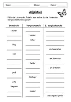 Vorschau - Arbeitsblätter - Arbeitsblätter Adjektive Deutschunterricht Grundschule - Seite 3
