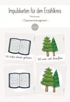Vorschau - Bildkarten - Impulskarten Erzählkreis (Wochenende) - Deckblatt