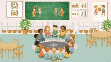 Vorschau - Präsentationen/Tafelbilder - Interaktives Klassenzimmer für die 1. Klasse mit Links - Seite 3