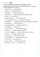 anteprima - Esercizi - Gradi comparativi (30 esercizi) – Quarta elementare – Pacchetto 3 (avanzato) - Pagina 3