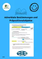 Vorschau - Arbeitsblätter - AB: Adverbiale Bestimmung oder Präpositionalobjekt? (G,M,E) - Deckblatt
