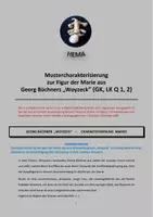 Vorschau - Unterrichtsreihen - Woyzeck - Mustertext zur Charakterisierung Maries - Deckblatt