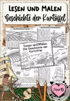 Vorschau - Arbeitsblätter - Kartoffel | Lesen und Malen: Die Geschichte der Kartoffel - Deckblatt