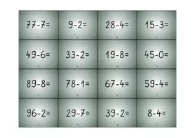 Vorschau - Mal- und Bastelvorlagen - Komplettpaket Rechen-Puzzle - Zahlenraum 100 - Seite 3