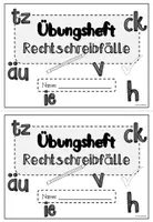 Vorschau - Arbeitsblätter - Übungshefte: Rechtschreibfälle - Sparpaket (Klasse 2-4) #schulstartbyextraklasse - Seite 3