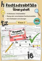 Vorschau - Stationenlernen - Übungsheft - Rechtschreibfälle (Klasse 3) #schulstartbyextraklasse - Deckblatt