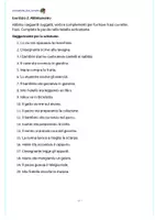 anteprima - Esercizi - Subject, Verb, Object (20 Exercises) – Pack 2 – V primaria - Pagina 2