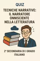 anteprima - Quiz - Quiz: Narratore Onnisciente - Pagina di copertina