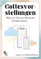 Vorschau - Arbeitsblätter - Materialpaket: Gottesvorstellungen/Gottesbilder - Seite 1