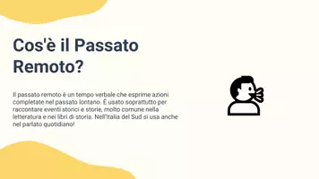 anteprima - Presentazioni / Lavagne - Tempi verbali italiani: Il passato remoto indicativo - Pagina 2