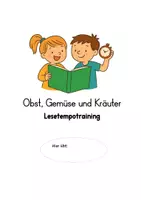 Vorschau - Unterrichtsreihen - Lesetraining. Lesetempo steigern. Blitzlesen. Gemüse und Kräuter - Seite 3