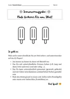 Vorschau - Arbeitsblätter - Materialpaket "kreative Sommerferien" (Klassen 5-7) - Seite 2