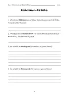 Vorschau - Arbeitsblätter - Kunst: Bildbeschreibung üben (Klasse 5/6) - Seite 1