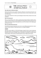 Vorschau - Arbeitsblätter - Arbeitsblatt zum Kalt-Warm-Kontrast (Klasse 5/6) - Seite 1