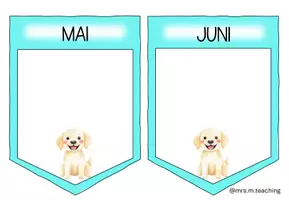 Vorschau - Anderer Materialtyp - Geburtstagskalender Hundeklasse - Seite 3