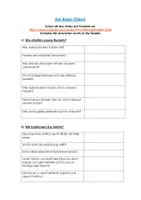 Vorschau - Arbeitsblätter - Der Body-Check Quiz - Deckblatt