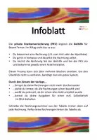 Vorschau - Anderer Materialtyp - Überblick PKV und Beihilfe: Tabelle editierbar - Seite 1