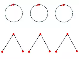 Vorschau - Arbeitsblätter - KOGNITIVE ENTWICKLUNG - Lineatur Schreibvorübungen - Seite 3