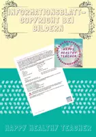 Vorschau - Merkblätter - Arbeitsblatt Copyright bei Bildern - Deckblatt