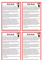 Vorschau - Arbeitsblätter - Rote Karte - Strafarbeit - Deckblatt