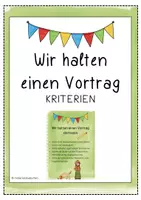 Vorschau - Arbeitsblätter - So wird dein Vortrag zum Hit! - Deckblatt